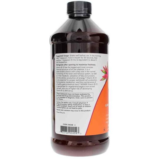 Ultra B-12 Liquid, NOW